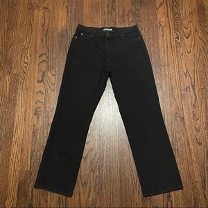 Vintage Lee’s Black Relaxed Straight Leg Jeans